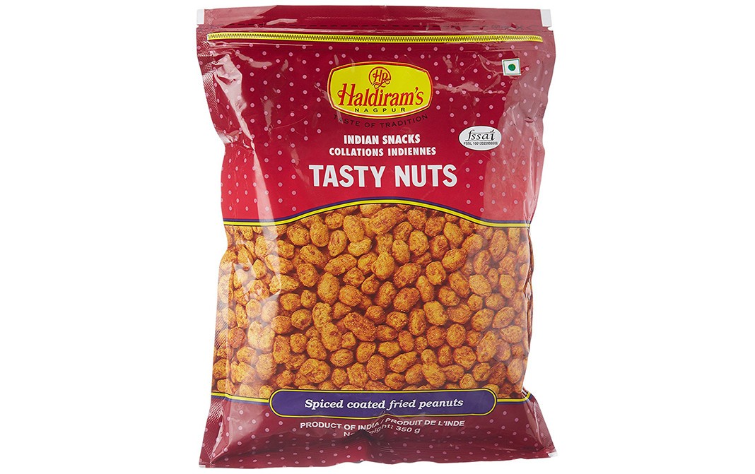 Haldiram's Nagpur Tasty Nuts    Pack  350 grams